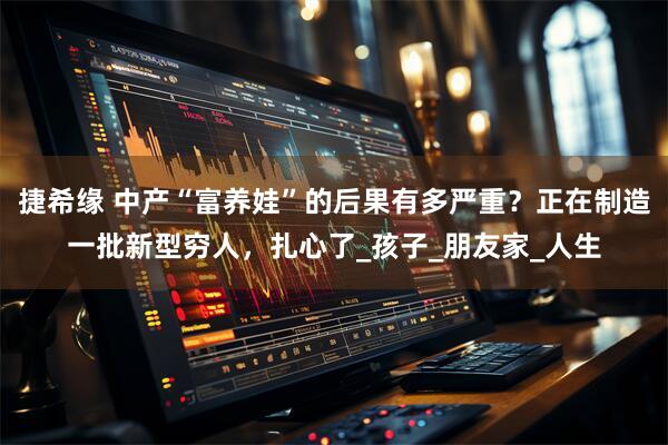 捷希缘 中产“富养娃”的后果有多严重？正在制造一批新型穷人，扎心了_孩子_朋友家_人生