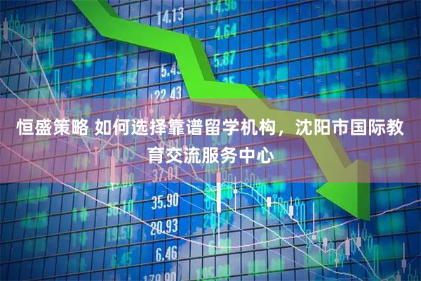 恒盛策略 如何选择靠谱留学机构，沈阳市国际教育交流服务中心